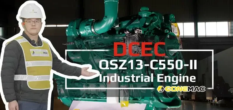 DCEC QSZ13-C550-II Industrial Engine Introduction Video