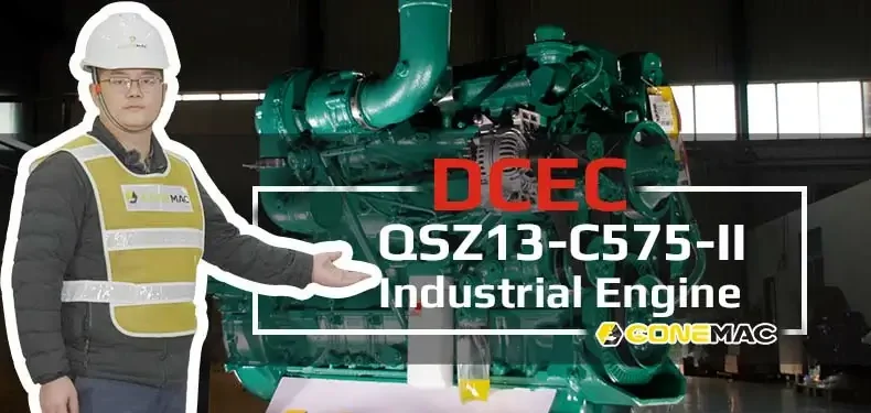 DCEC QSZ13-C575-II Industrial Engine Introduction Video