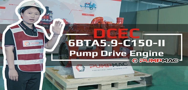 6BTa5.9-C150-2 pump drive video