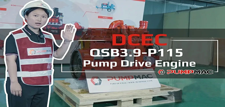 QSB3.9 P115 pump drive video