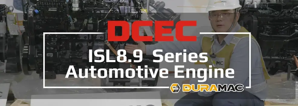 DCEC ISL8.9 Series Industrial Engine