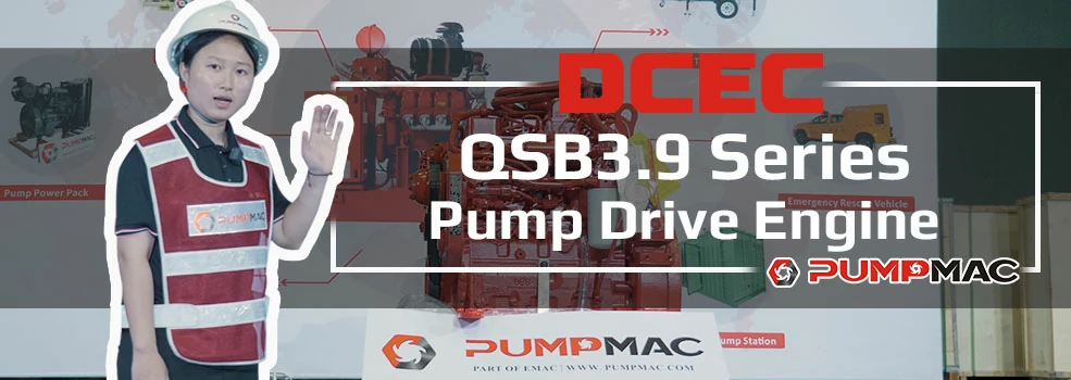 DCEC QSB3.9 Series Pump Drive Engine
