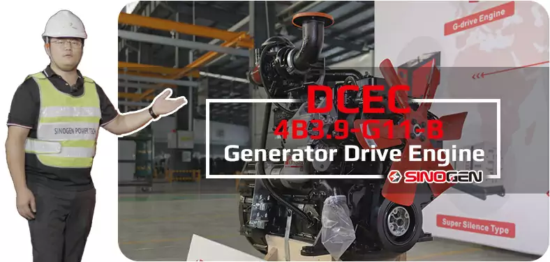 DCEC 4B3.9-G11-B G-Drive Engine Video