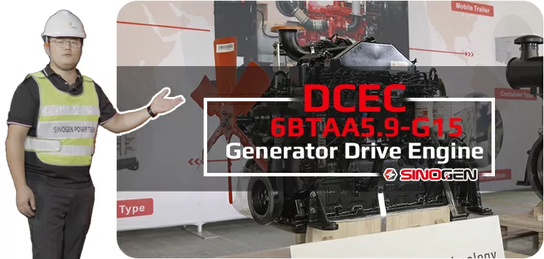 DCEC 6BTAA5.9-G15 G-Drive Engine Video