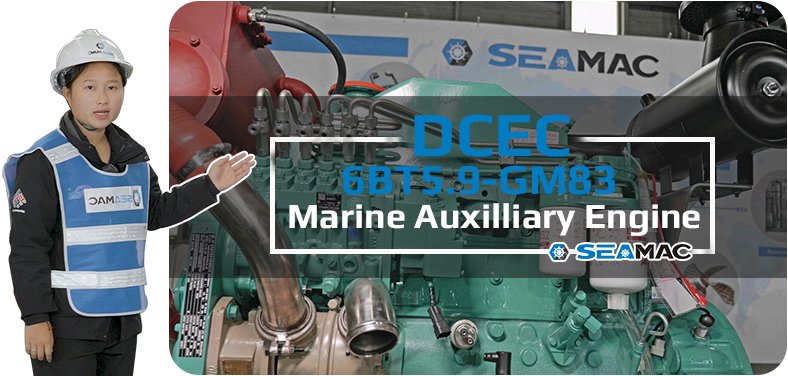 DCEC 6BT5.9-GM83 Auxiliary Engine Introduction Video