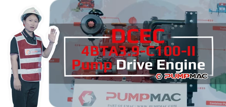 4btA3.9 c100-2 pump drive video