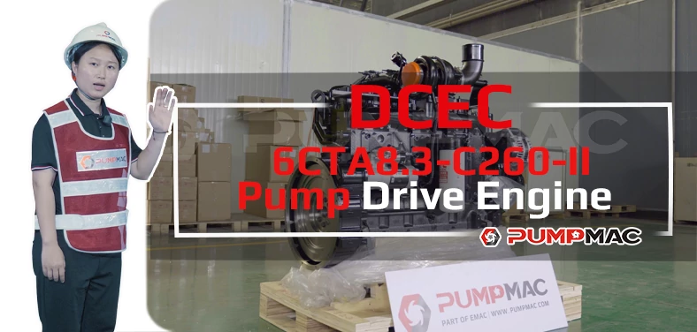 6cTa8.3 c260-2 pump drive video