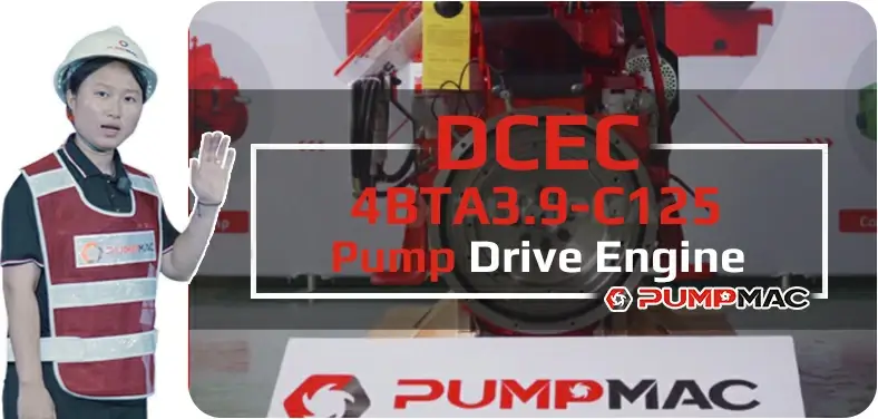 4btA3.9 c125 pump drive video