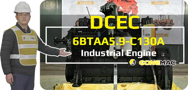 DCEC 6BTAA5.9-C130 Industrial Engine Introduction Video