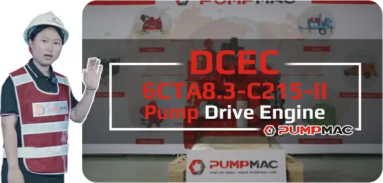 6cTa8.3 C215-II pump drive video
