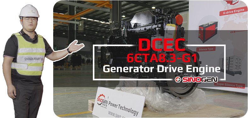 DCEC 6CTA8.3-G1 G-Drive Engine Video