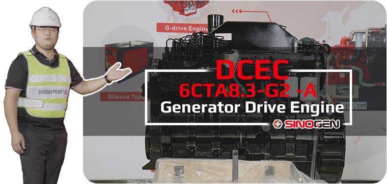 DCEC 6CTA8.3-G2-A G-Drive Engine Video