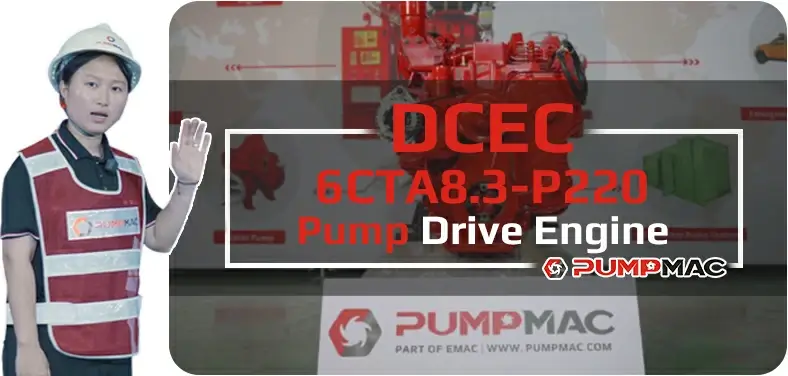 6cTa8.3 p220 pump drive video