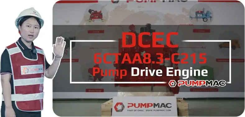 6cTa8.3 c215 pump drive video