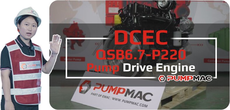 QSB6.7 P220 pump drive video