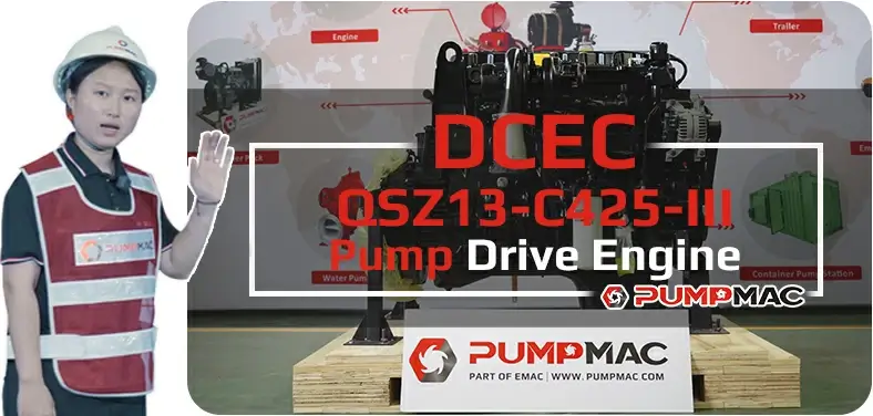 QSZ13 C425-III pump drive video
