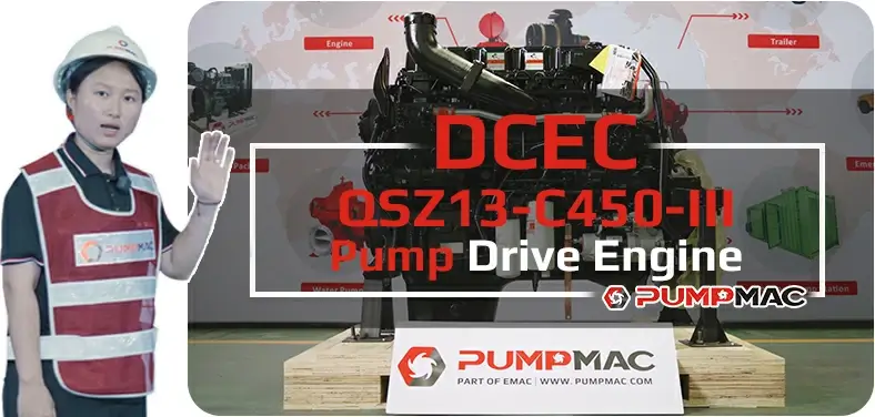 QSZ13 C450-III pump drive video
