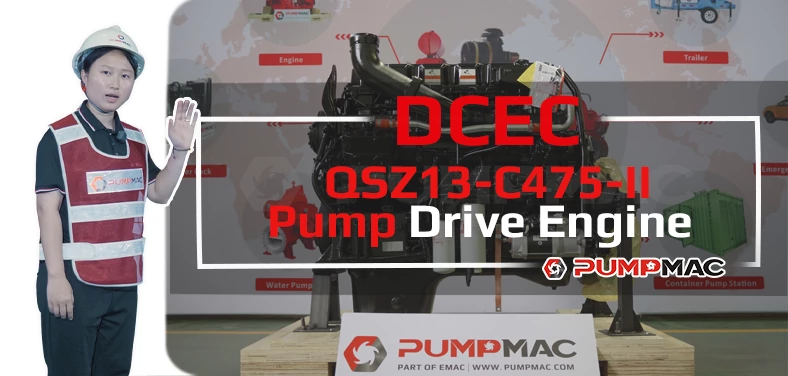 QSZ13 C475-III pump drive video