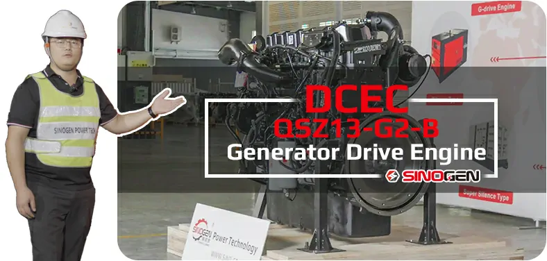 DCEC QSZ13-G2-B G-Drive Engine Video