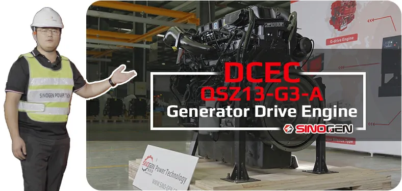 DCEC QSZ13-G3-A G-Drive Engine Video