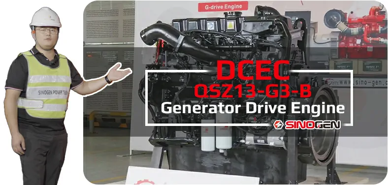 DCEC QSZ13-G3-B G-Drive Engine Video