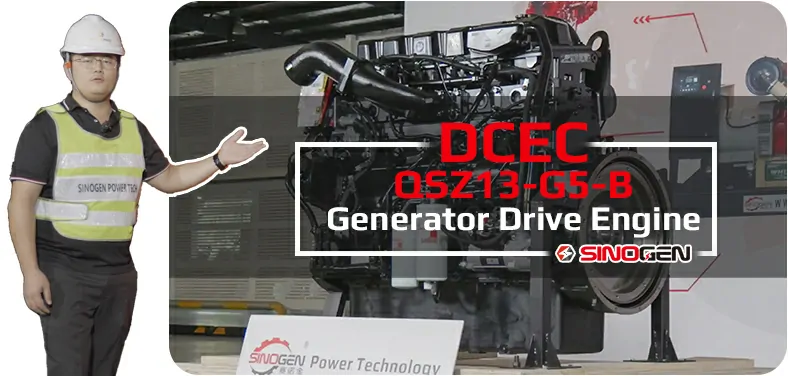 DCEC QSZ13-G5-B G-Drive Engine Video