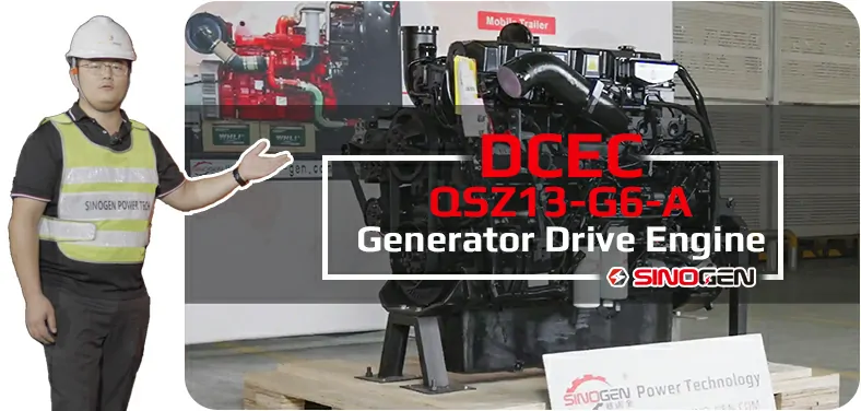 DCEC QSZ13-G6-A G-Drive Engine Video