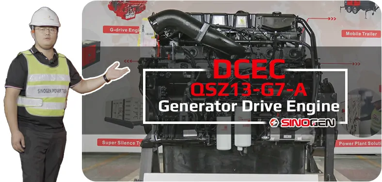 DCEC QSZ13-G7-A G-Drive Engine Video