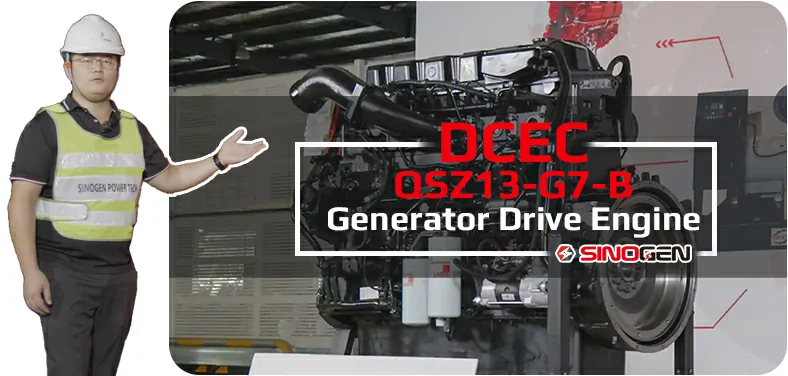 DCEC QSZ13-G7-B G-Drive Engine Video