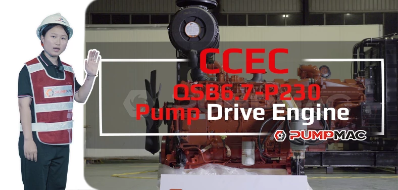 QSB6.7 P230 pump drive video
