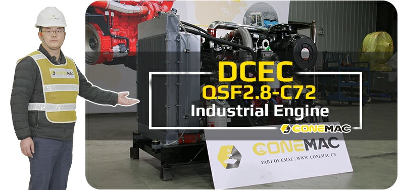 DCEC QSF2.8-C72 Industrial Engine Introduction Video