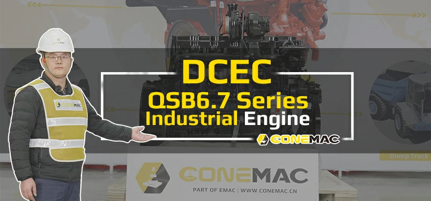 DCEC QSB6.7 Series Industrial Engine Introduction Video