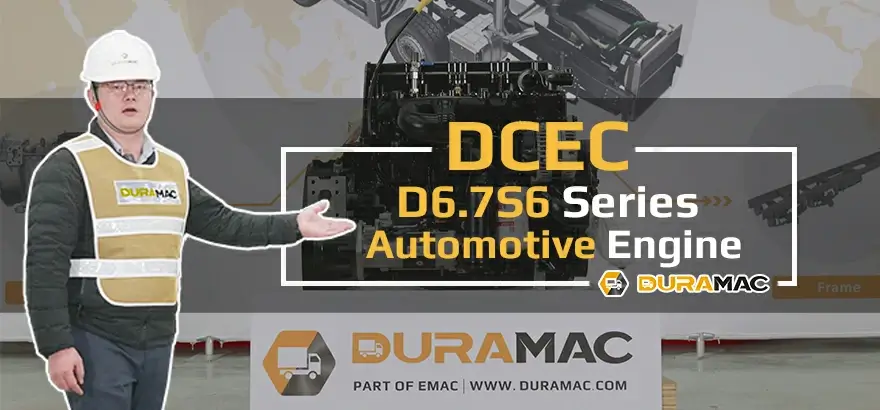 DCEC ISL8.9 Serise Automotive Engine Introduction Video