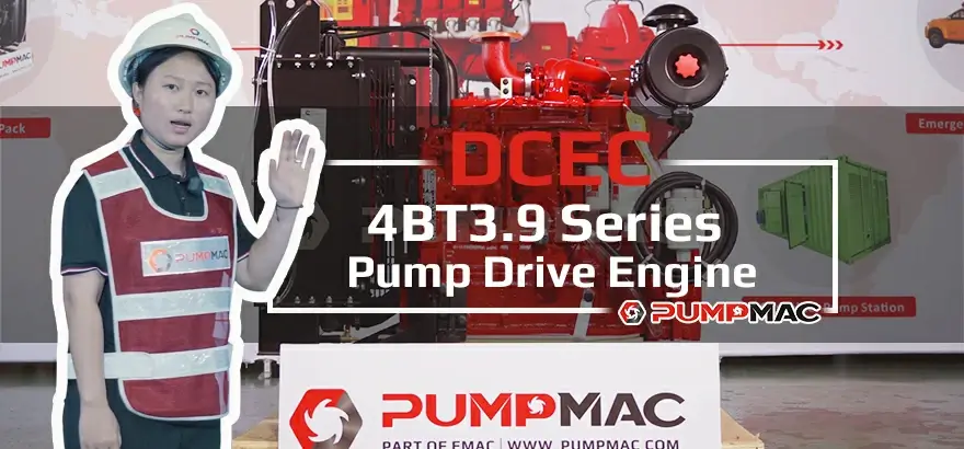 DCEC 4BT3.9 Series Pump Drive Engine