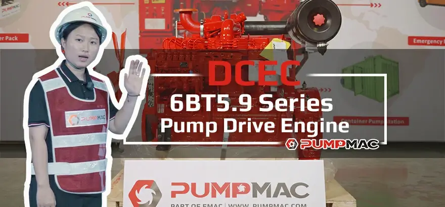 DCEC 6BT5.9 Series Pump Drive Engine