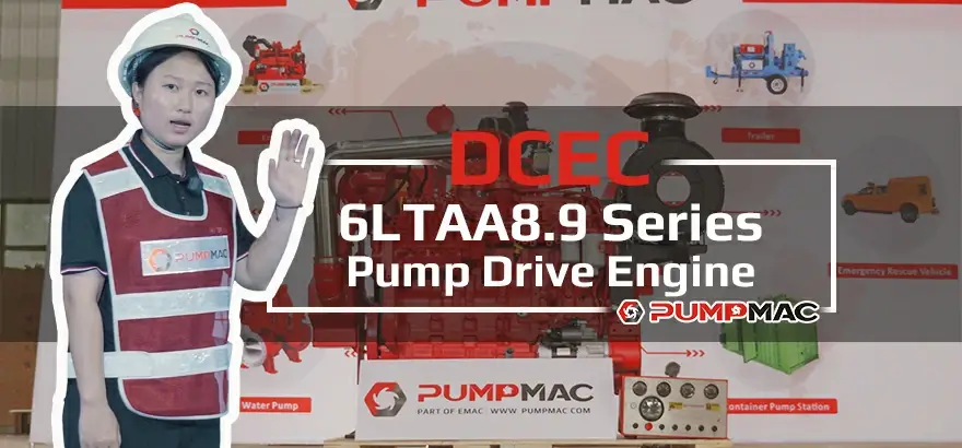 DCEC 6LTAA8.9 Series Pump Drive Engine