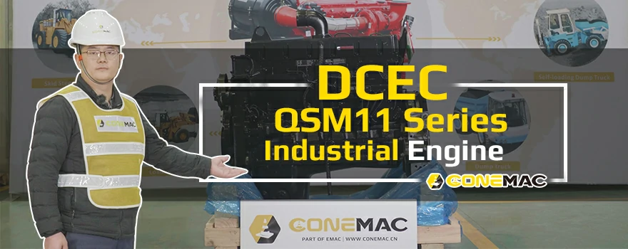 XCEC QSM11 Series Industrial Engine Introduction Video