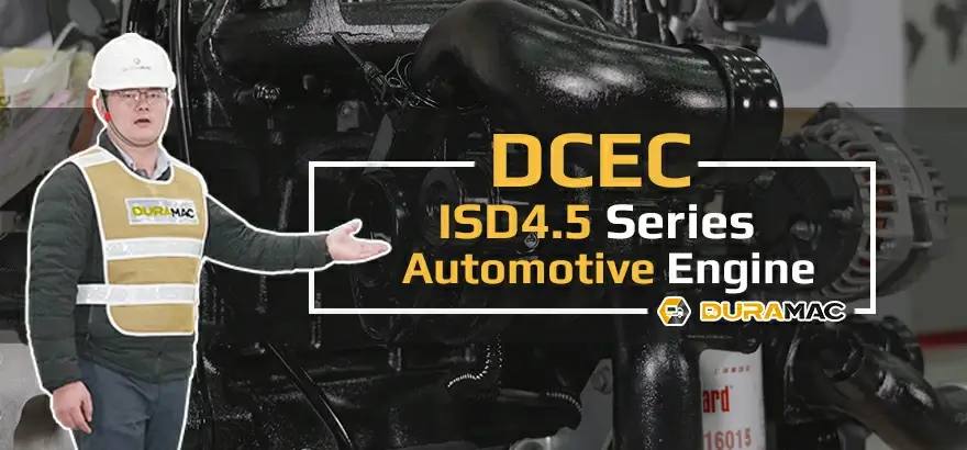 DCEC ISD4.5 Serise Automotive Engine Introduction Video