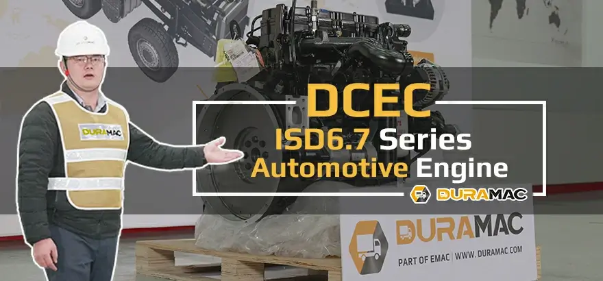 DCEC ISD6.7 Series Industrial Engine