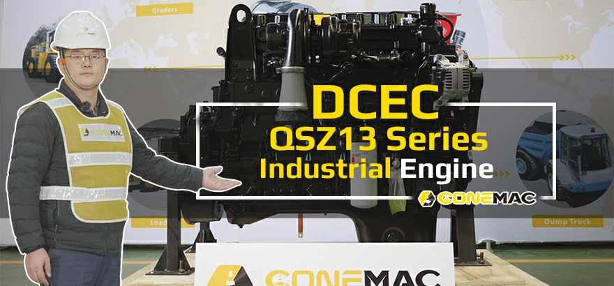 DCEC QSZ13 Series Industrial Engine Introduction Video