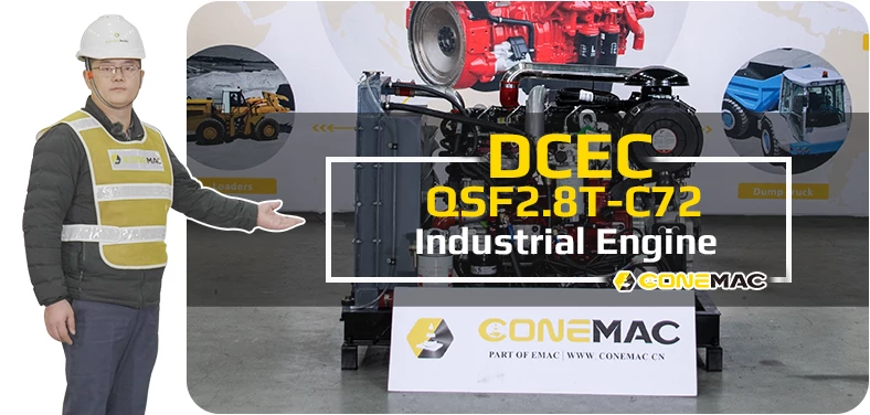 DCEC QSF2.8T-C72 Industrial Engine Introduction Video
